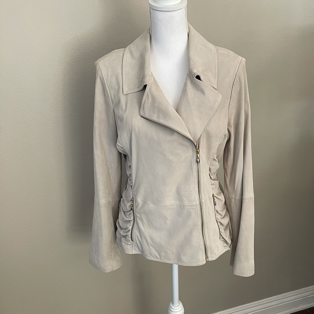 St. John Suede Jacket